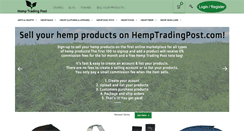 Desktop Screenshot of hemptradingpost.com